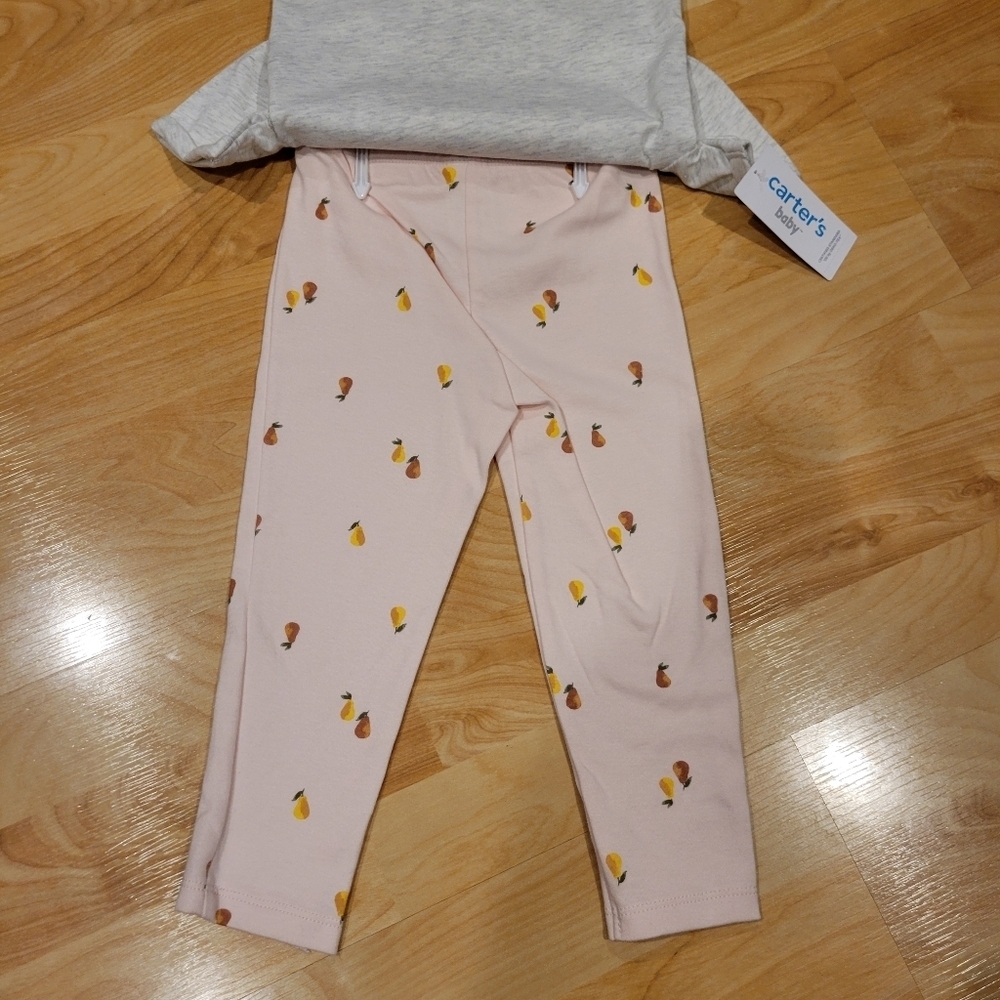 Carter's Baby Sweet As Can Be Outfit Bodysuit Pants Size 24 Months New - Picture 3 of 6